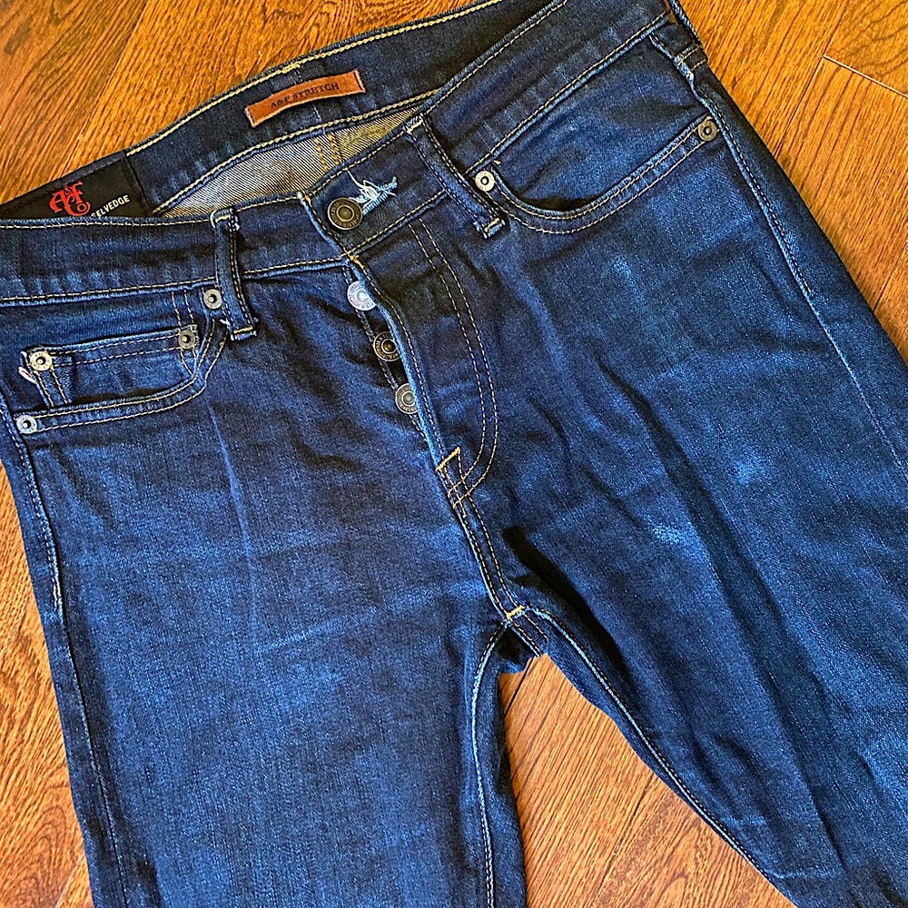 Indigo Selvedge Stretch Jeans